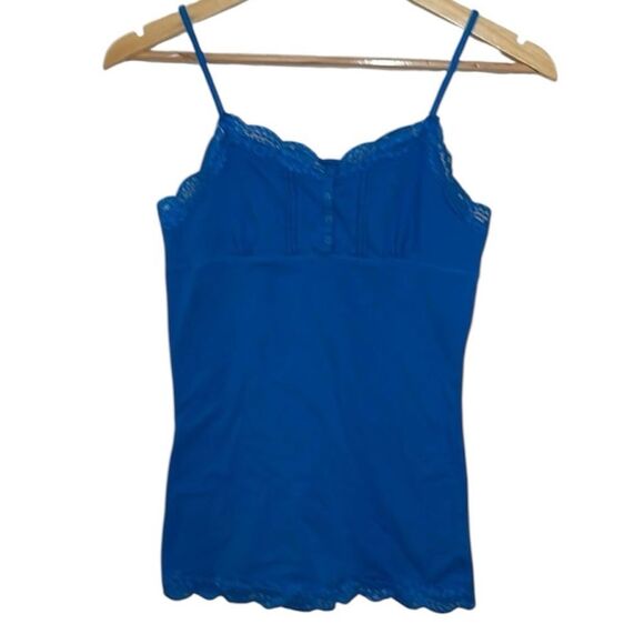 Arizona Lacey  Cami, Aqua Blue, 2010s, Small - Picture 1 of 9